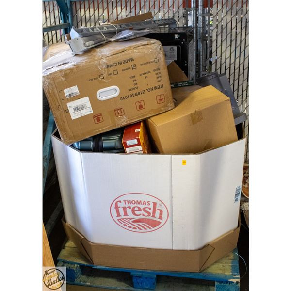 PALLET OF STORE RETURNS