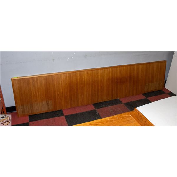 SOLID TEAK HEADBOARD 104.5"