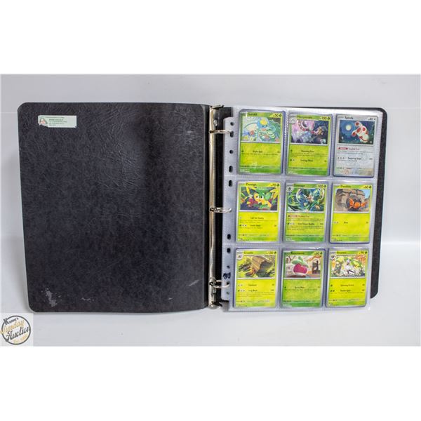 BINDER WITH 180 POKEMON CARDS