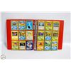 Image 2 : BINDER WITH 54 POKEMON CARDS 1990'S
