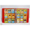 Image 2 : BINDER WITH 54 POKEMON CARDS 1990'S