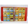 Image 3 : BINDER WITH 54 POKEMON CARDS 1990'S