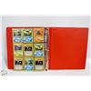 Image 4 : BINDER WITH 54 POKEMON CARDS 1990'S