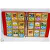 Image 3 : BINDER WITH 54 POKEMON CARDS 1990'S