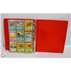 Image 4 : BINDER WITH 54 POKEMON CARDS 1990'S