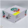 Image 1 : GLUE GUN+STAND W/20 COLOURED GLUE STICKS WITH