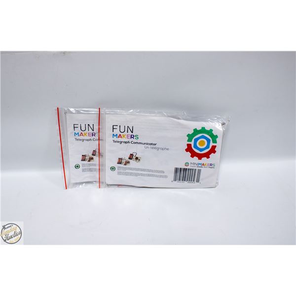 2 X TELEGRAPH COMMUNICATORS KITS