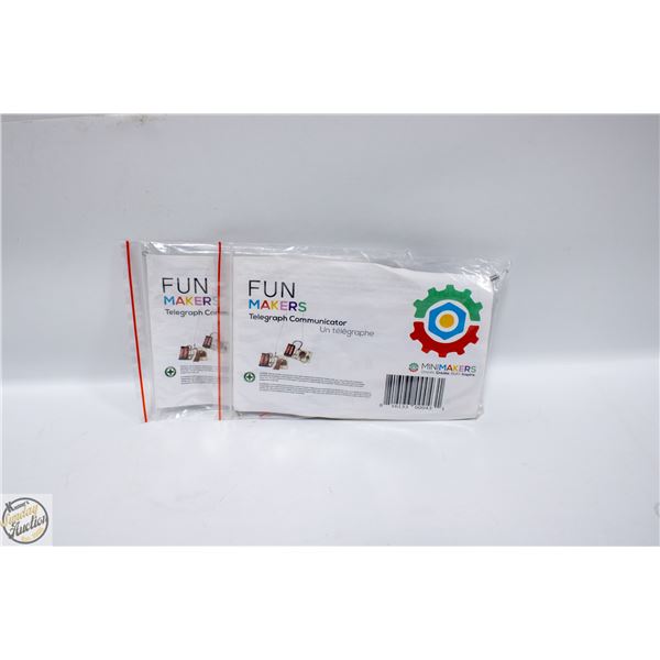 2 X TELEGRAPH COMMUNICATORS KITS