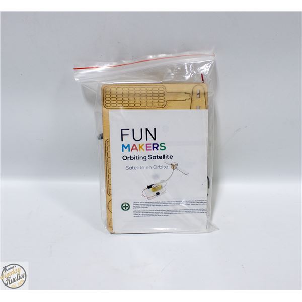 ORBITING SATELLITE WOODEN CRAFT MAKING KITS
