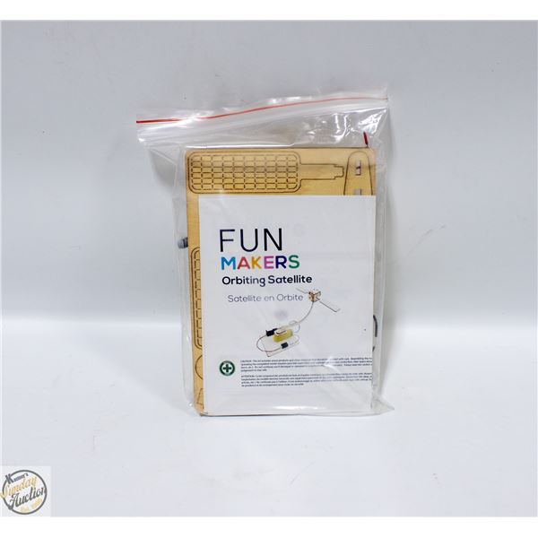 ORBITING SATELLITE WOODEN CRAFT MAKING KITS