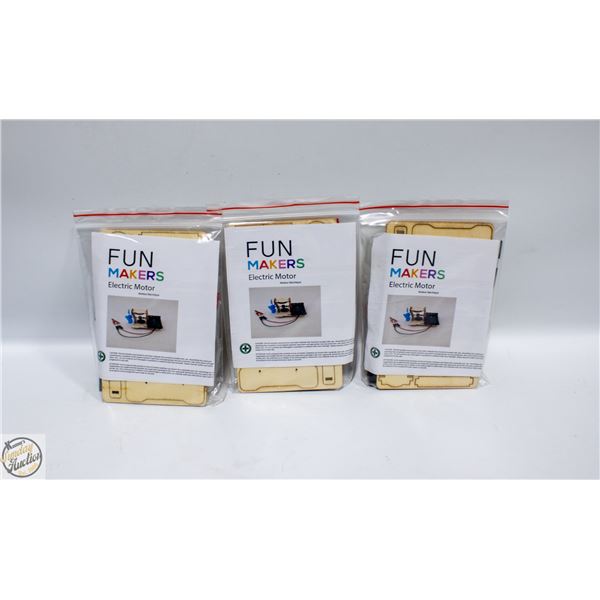 3 X ELECTRIC MOTOR KITS