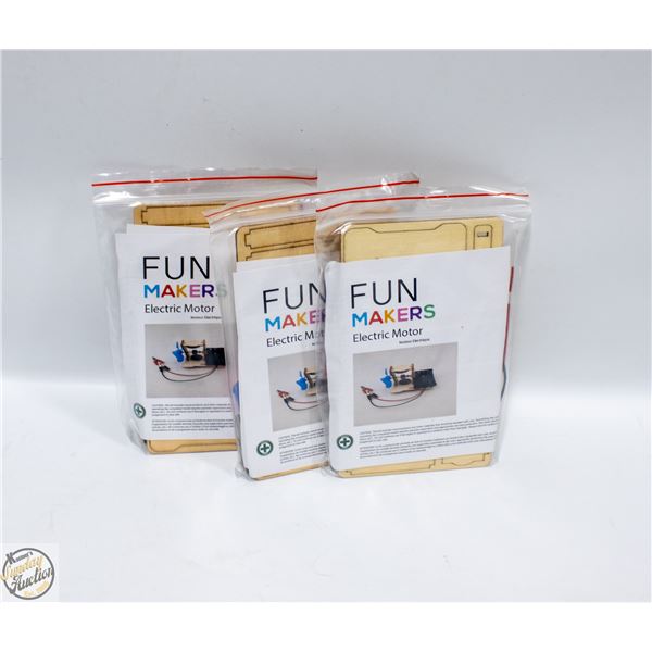 3 X ELECTRIC MOTOR KITS