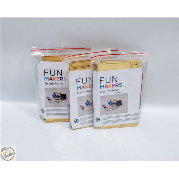 3 X ELECTRIC MOTOR KITS