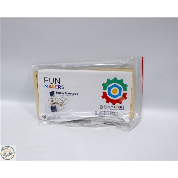 RADIO TELESCOPE FUN MAKERS CRAFT KIT