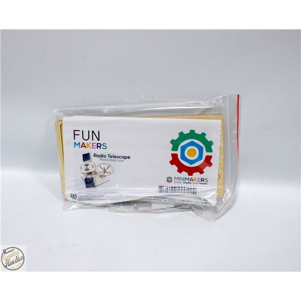 RADIO TELESCOPE FUN MAKERS CRAFT KIT