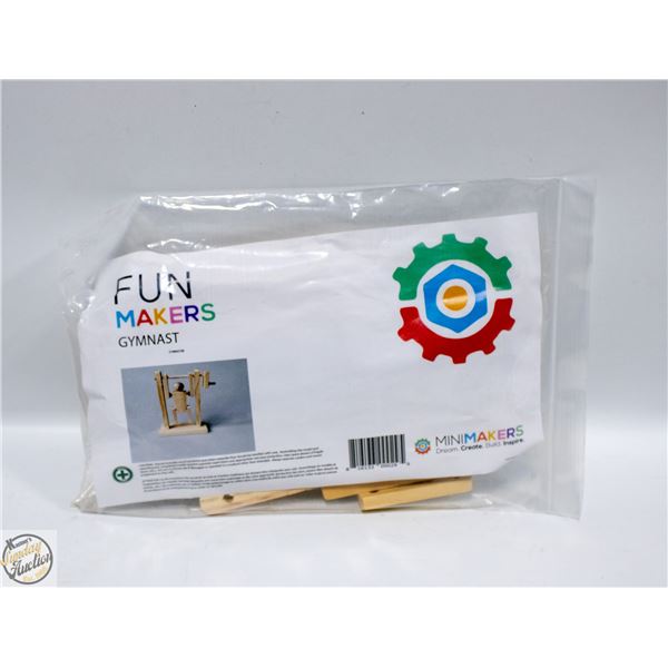GYMNAST FUNMAKERS WOODMAKING CRAFT KIT