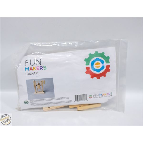 GYMNAST FUNMAKERS WOODMAKING CRAFT KIT