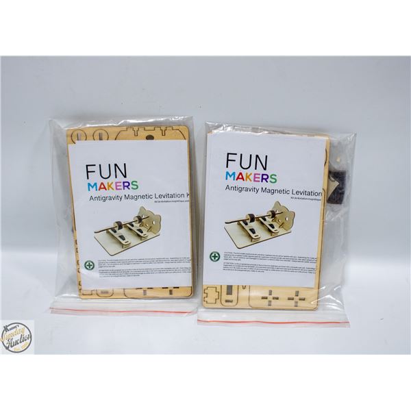 2 X ANTIGRAVITY MAGNETIC LEVITATION KITS