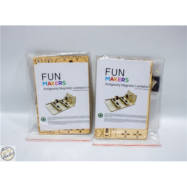 2 X ANTIGRAVITY MAGNETIC LEVITATION KITS