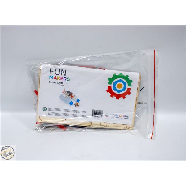 HOVER CRAFT KIT WITH MOTOR AND TOOLS