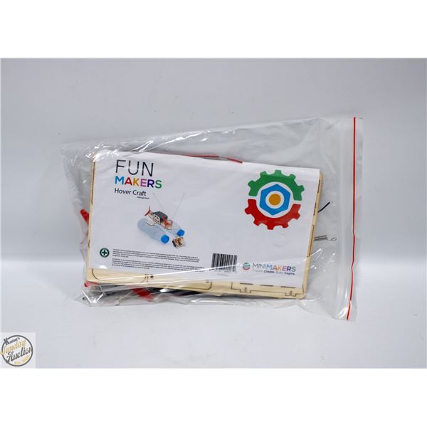 HOVER CRAFT KIT WITH MOTOR AND TOOLS