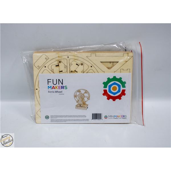 FERRIS WHEEL FUNMAKERS WOODEN CRAFT MAKING KIT
