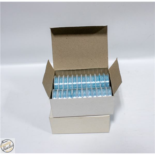 48 SPOOLS OF MONOFILAMENT FISHING LINE