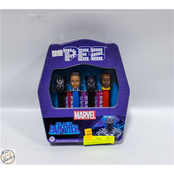 MARVEL COMICS BLACK PANTHER COLLECTORS TIN W/4