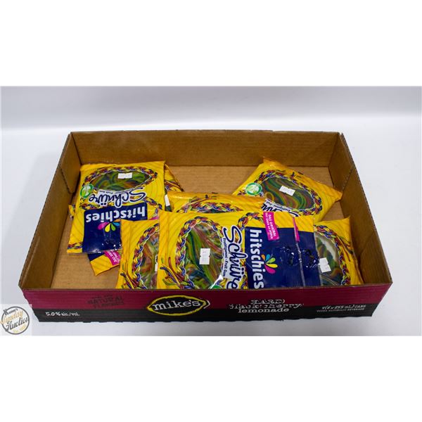 8X125G HITSCHIES FRUCHTGUMMI SPAGHETTI CANDY BB 2/