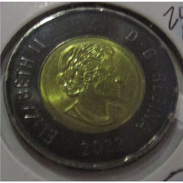 2022 UNCIRCULATED MEMORY OF QUEEN ELIZABETH II $2 COIN
