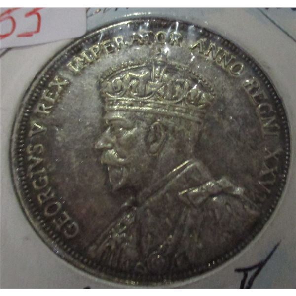 1935 CANADA KING GEORGE V SILVER DOLLAR