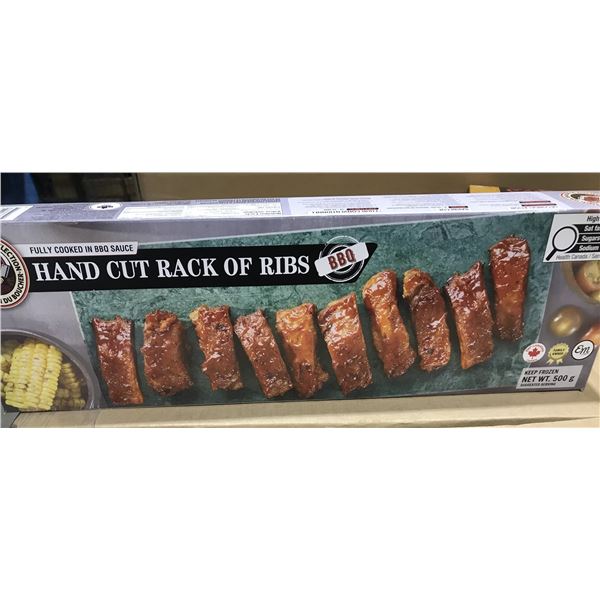 FROZEN:  BBQ RACK OF RIBS (500G)