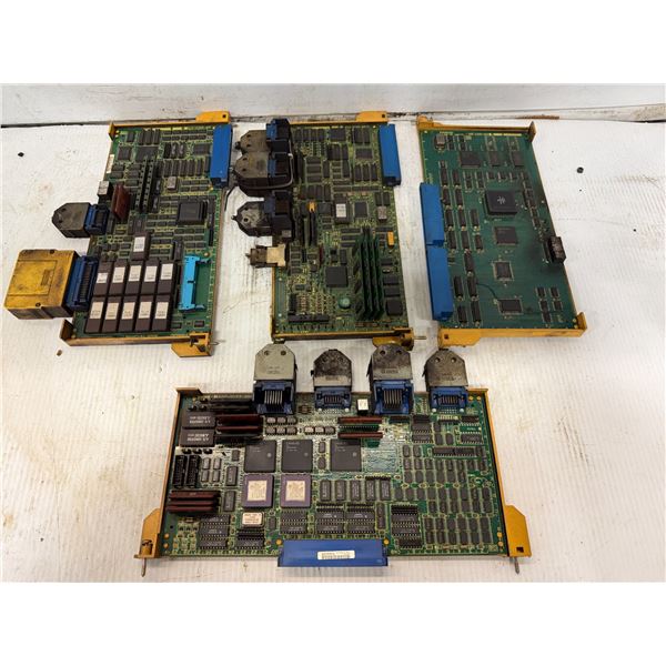 Lot of (4) Fanuc Circuit Boards