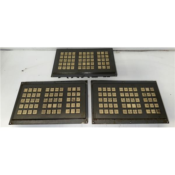 (3) Fanuc #A02B-0236-C241 Key Pads