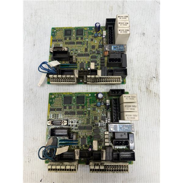 Lot of (2) Fanuc Circuit Boards #A20B-2200-0650/08B & #A20B-2200-0650/05B