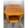 Image 1 : Two-Tier Wooden Side Table