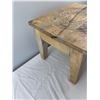 Image 3 : Rustic Engraved Wooden Stool
