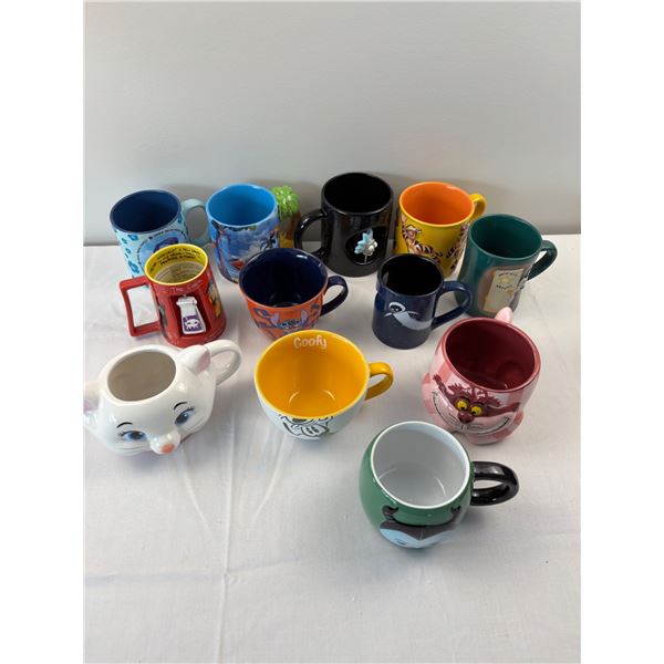 Collection of Disney Mugs