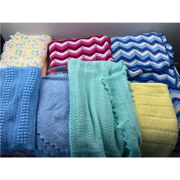 Knitted Blankets & Afghans
