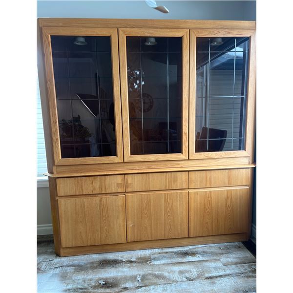 Two Piece China Cabinet
