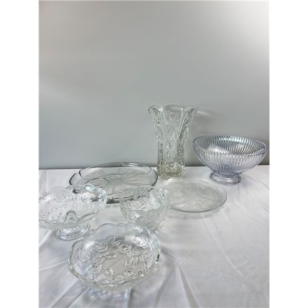 Assortment of Glassware