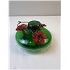 Image 1 : Glass Hummingbird Feeder