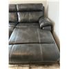 Image 4 : Man Wah Faux Leather Couch