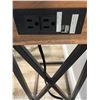 Image 4 : Wooden Side Table with USB
