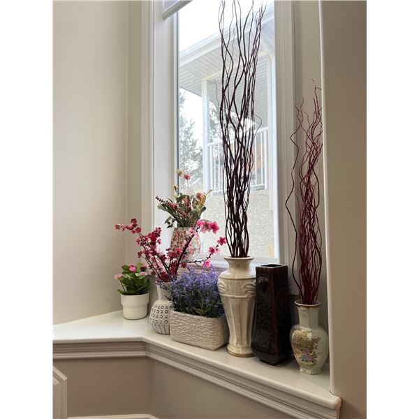 Decorative Vases & Floral Arrangements