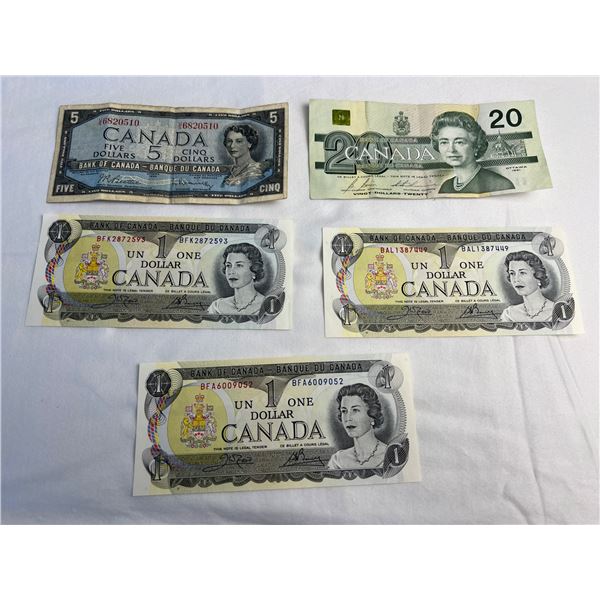 Canadian bank Notes