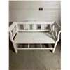 Image 1 : White Patio Bench