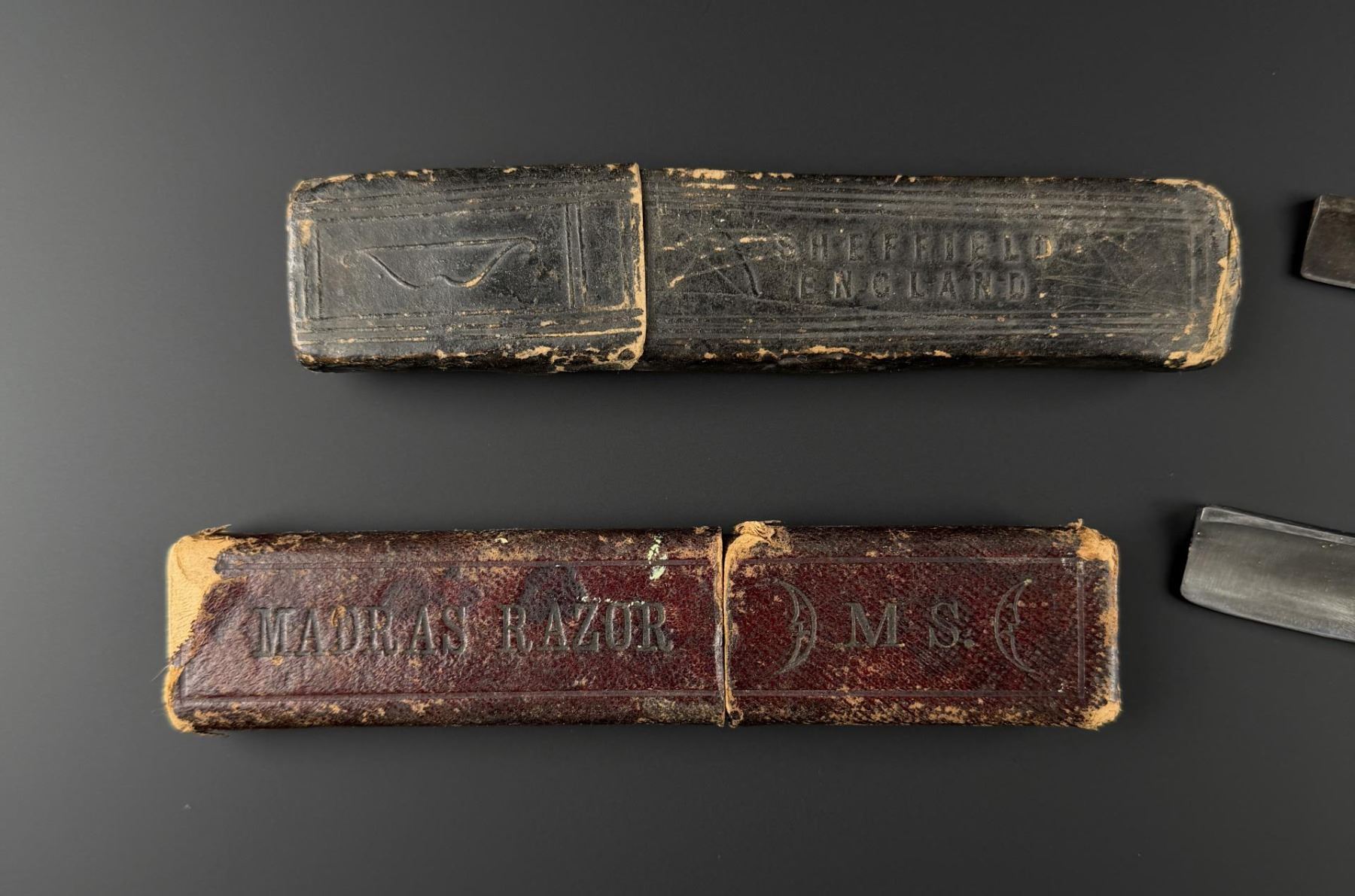Collection of Antique Straight Razors