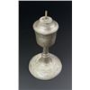 Image 6 : 19th Century Pewter Tulip Oil Lamp