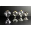 Image 10 : Mid 19th Century Glass Whale Oil Lamps